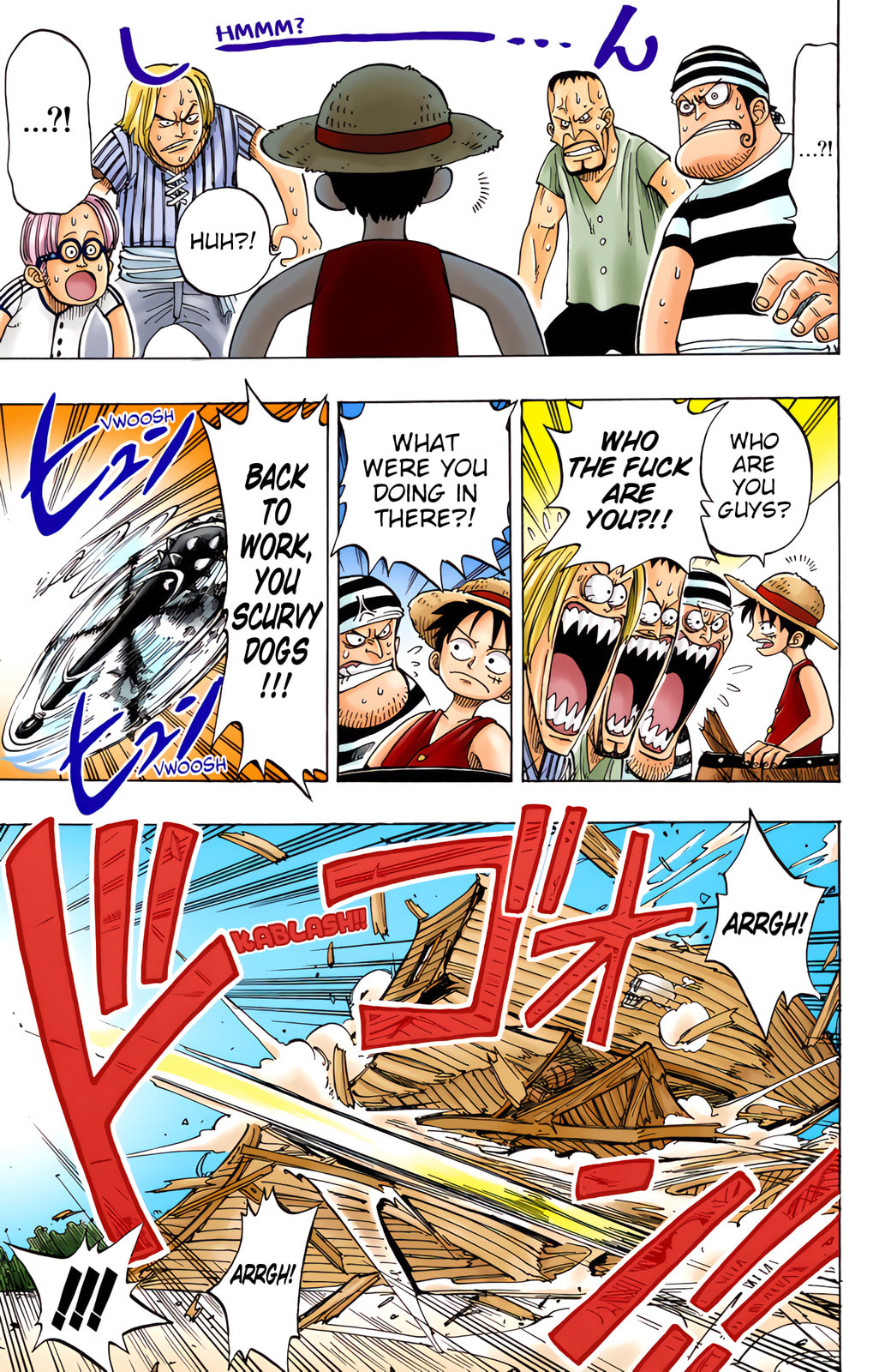 Read One Piece (Colored) chapter 2 image 8 on Lezhin