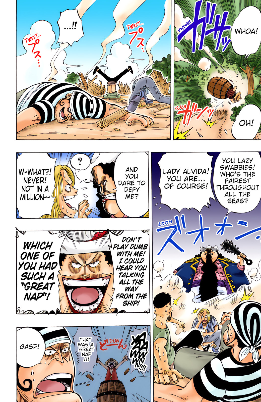 Read One Piece (Colored) chapter 2 image 9 on Lezhin