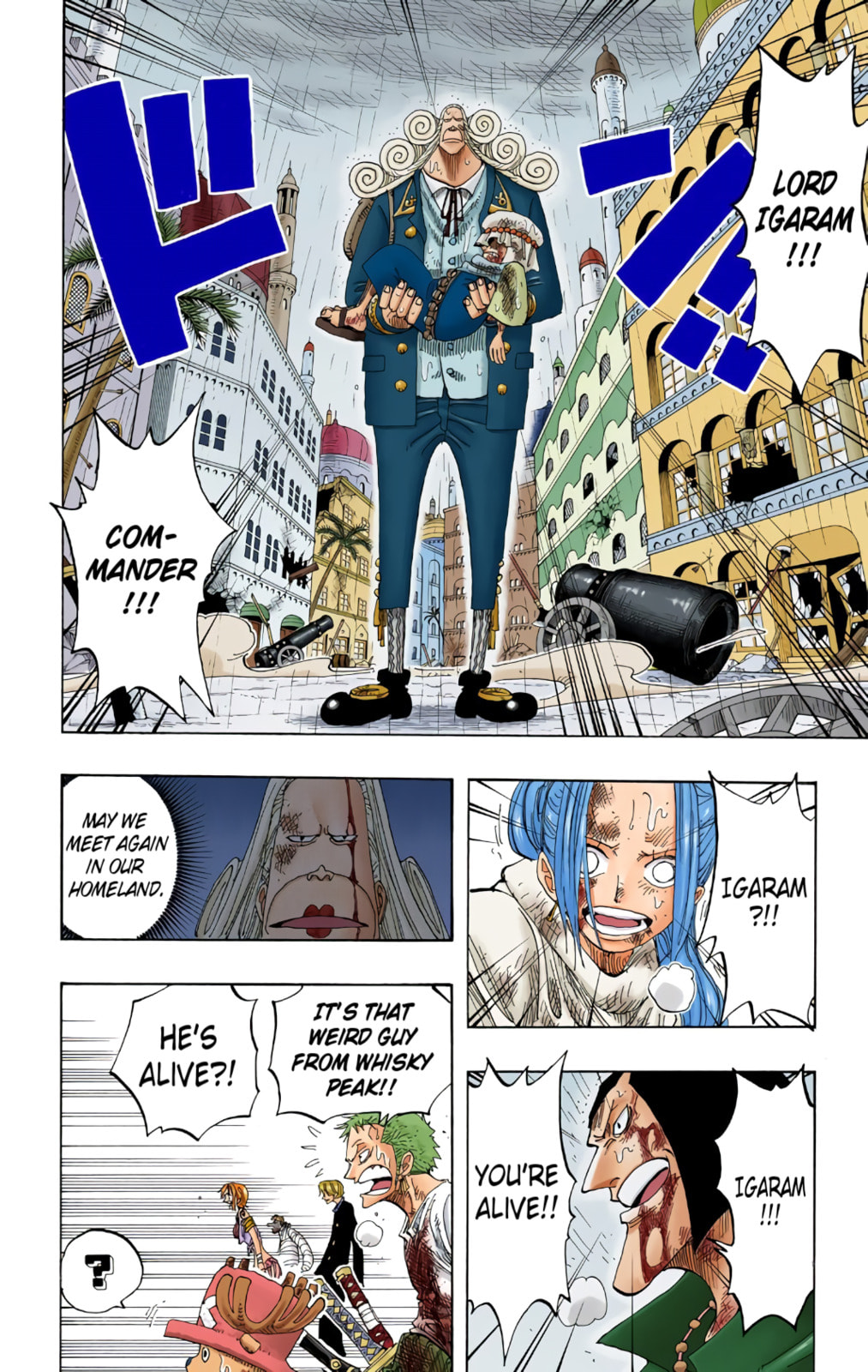 Read One Piece (Colored) chapter 211 image 3 on Lezhin