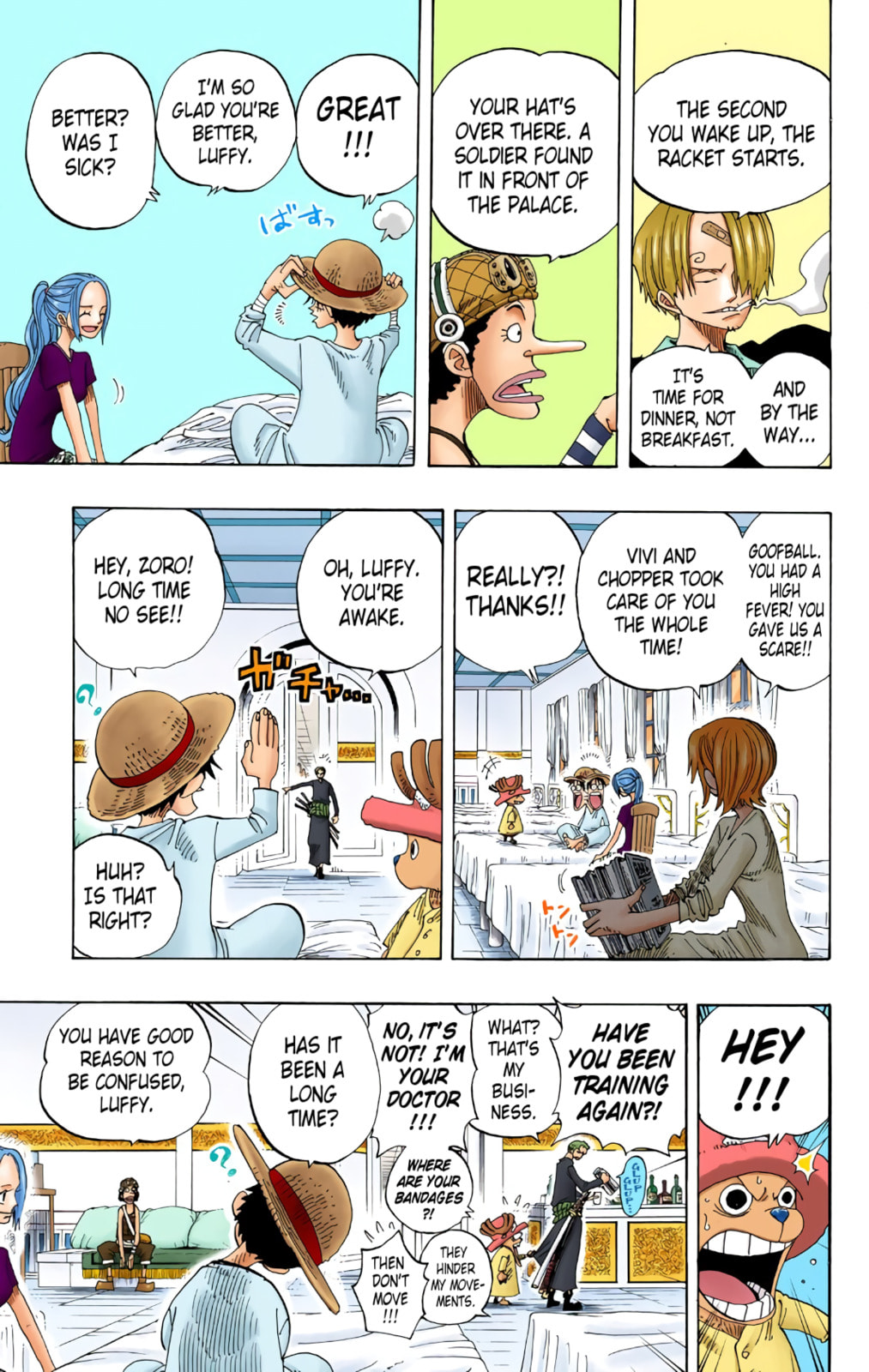 Read One Piece (Colored) chapter 213 image 8 on Lezhin