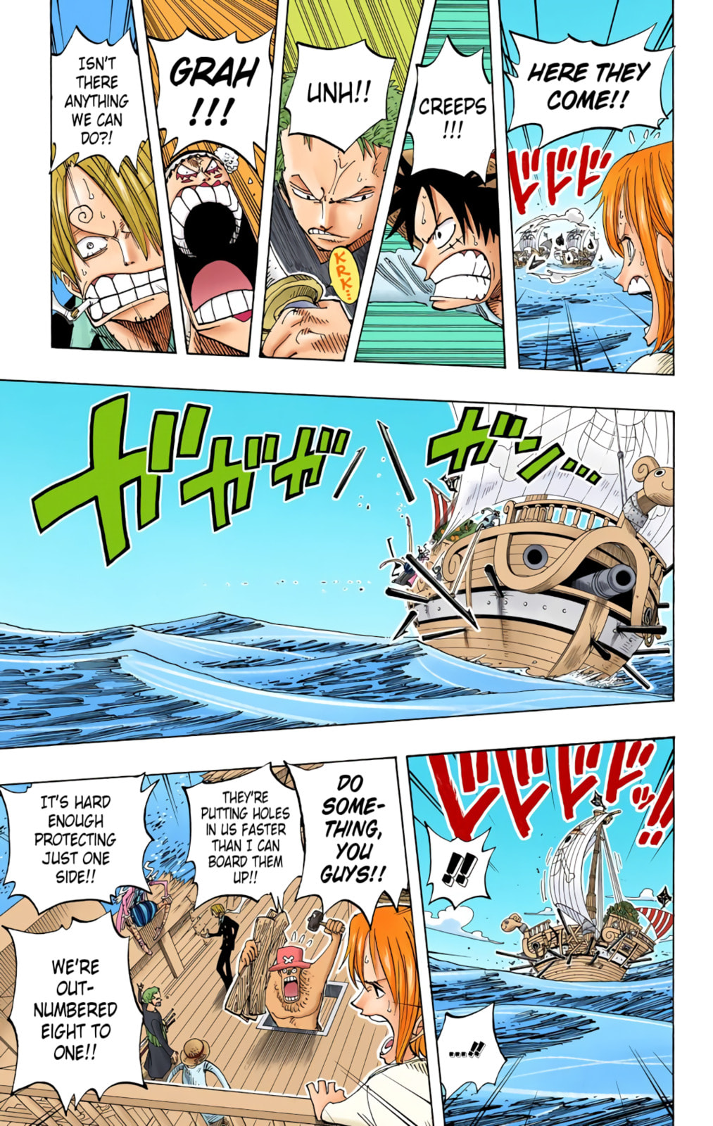 Read One Piece (Colored) chapter 215 image 6 on Lezhin