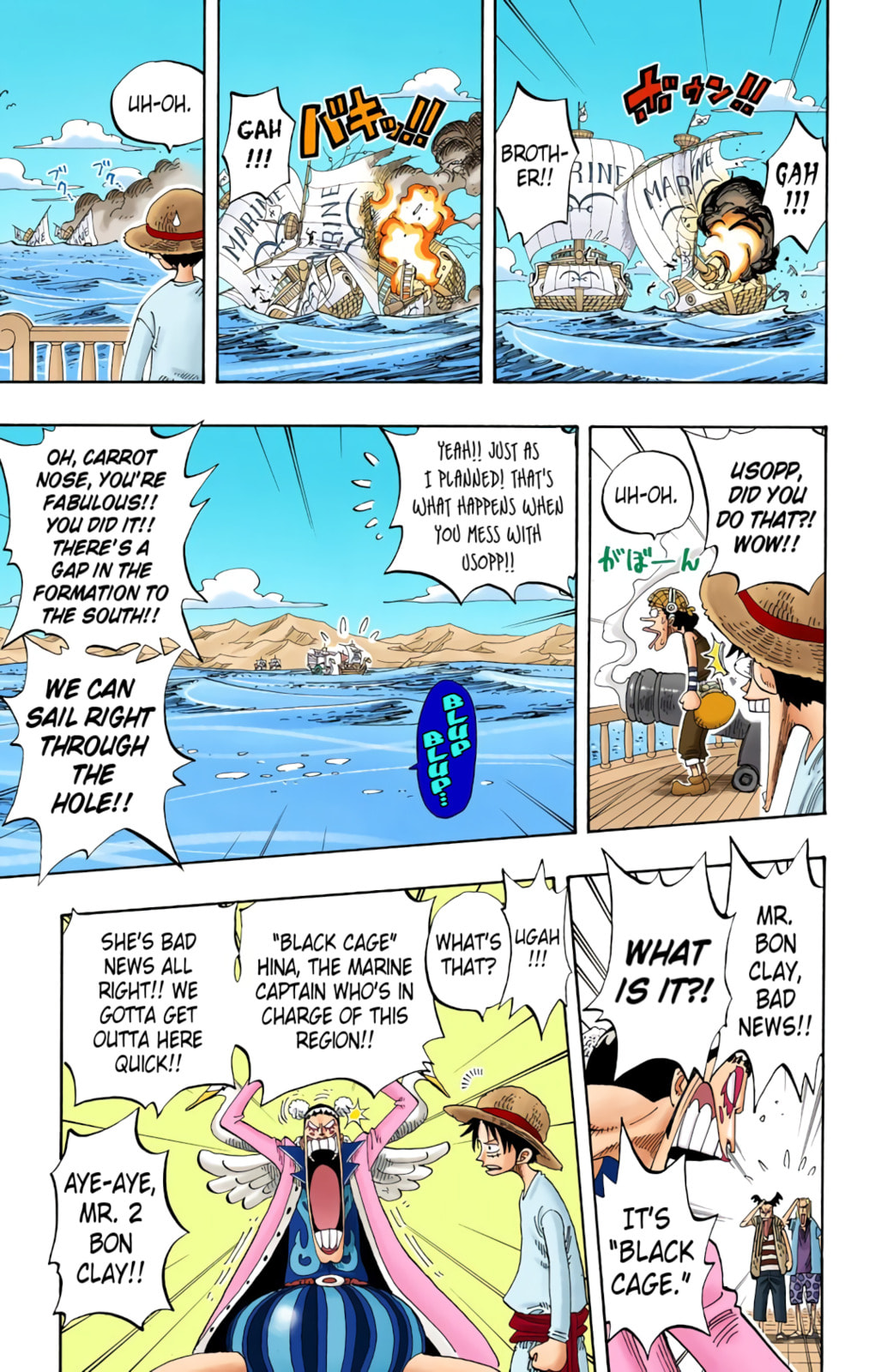 Read One Piece (Colored) chapter 215 image 8 on Lezhin