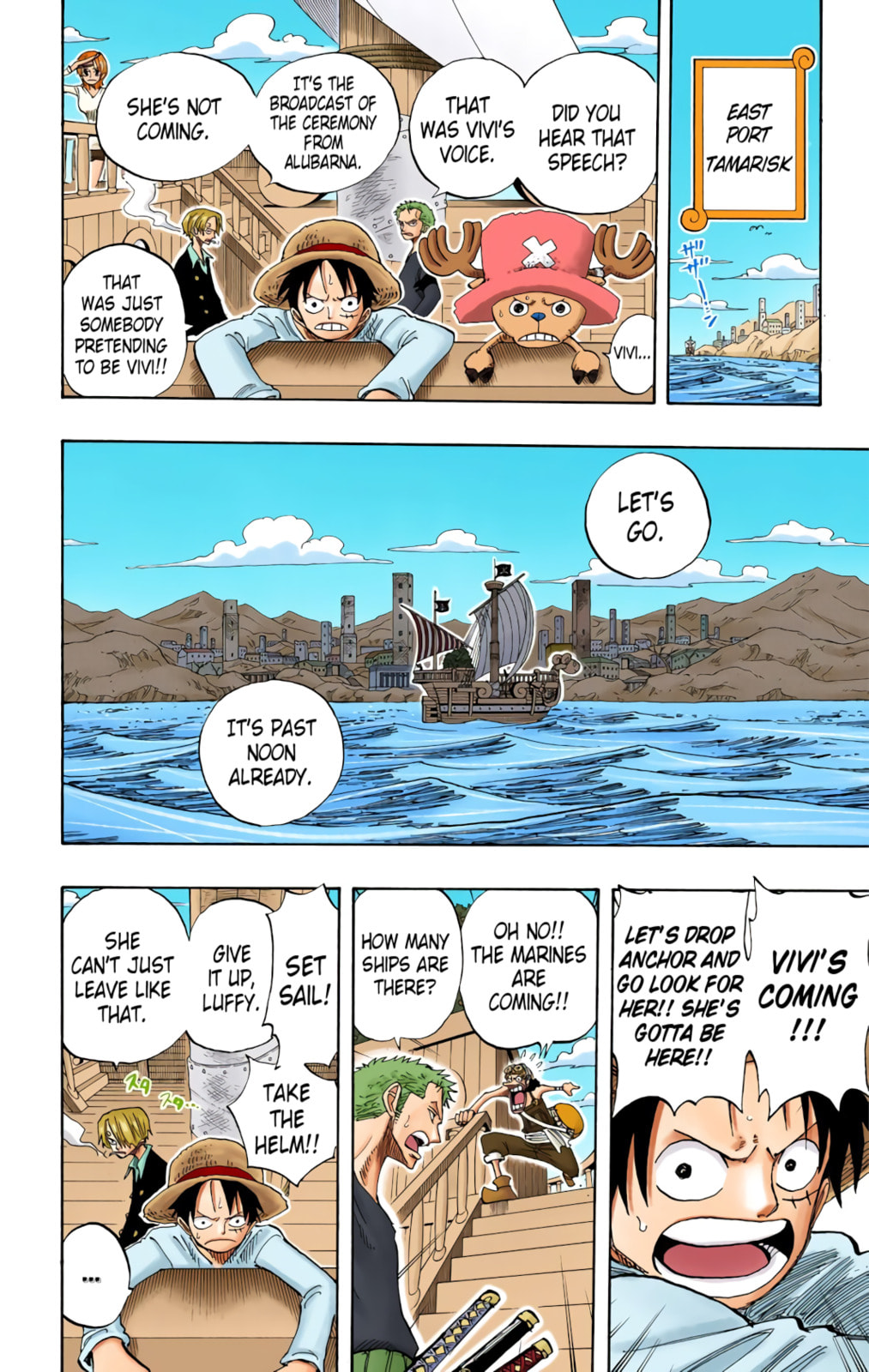 Read One Piece (Colored) chapter 216 image 9 on Lezhin