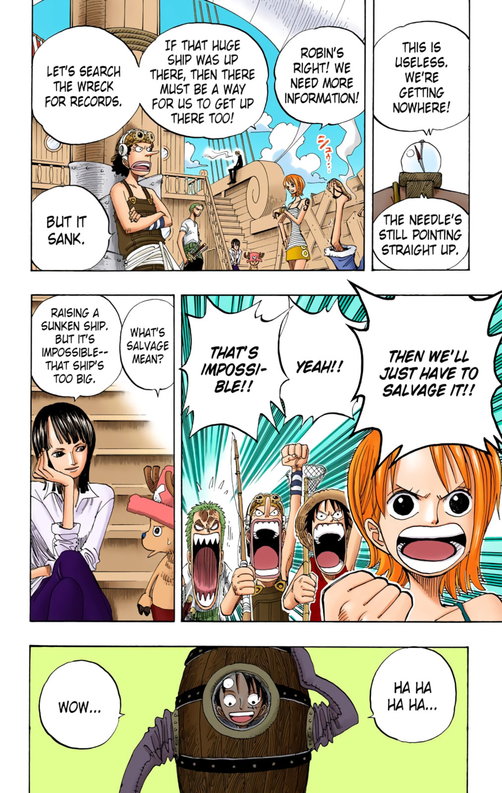 Read One Piece (Colored) chapter 219 image 9 on Lezhin