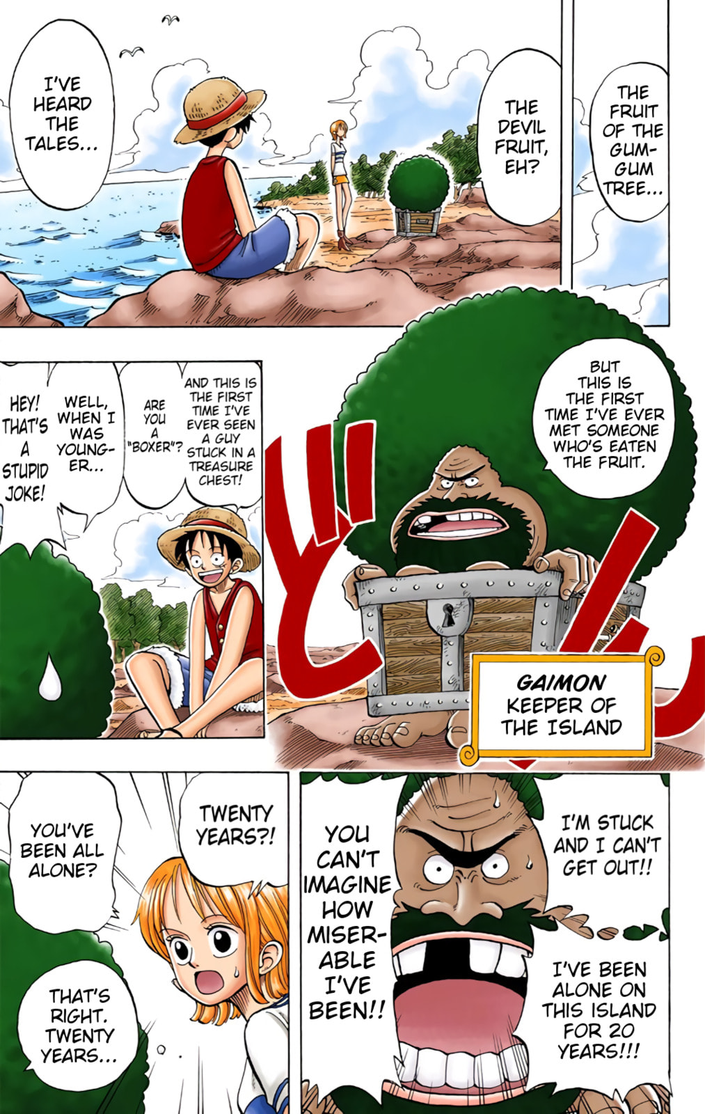 Read One Piece (Colored) chapter 22 image 10 on Lezhin