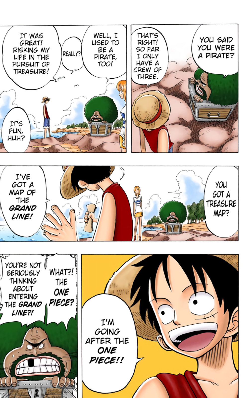Read One Piece (Colored) chapter 22 image 12 on Lezhin