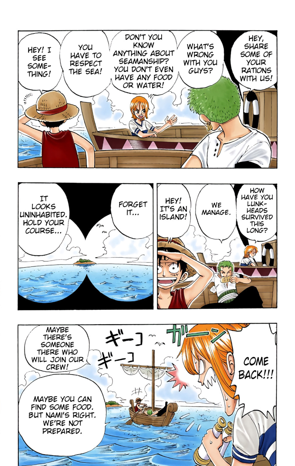 Read One Piece (Colored) chapter 22 image 3 on Lezhin