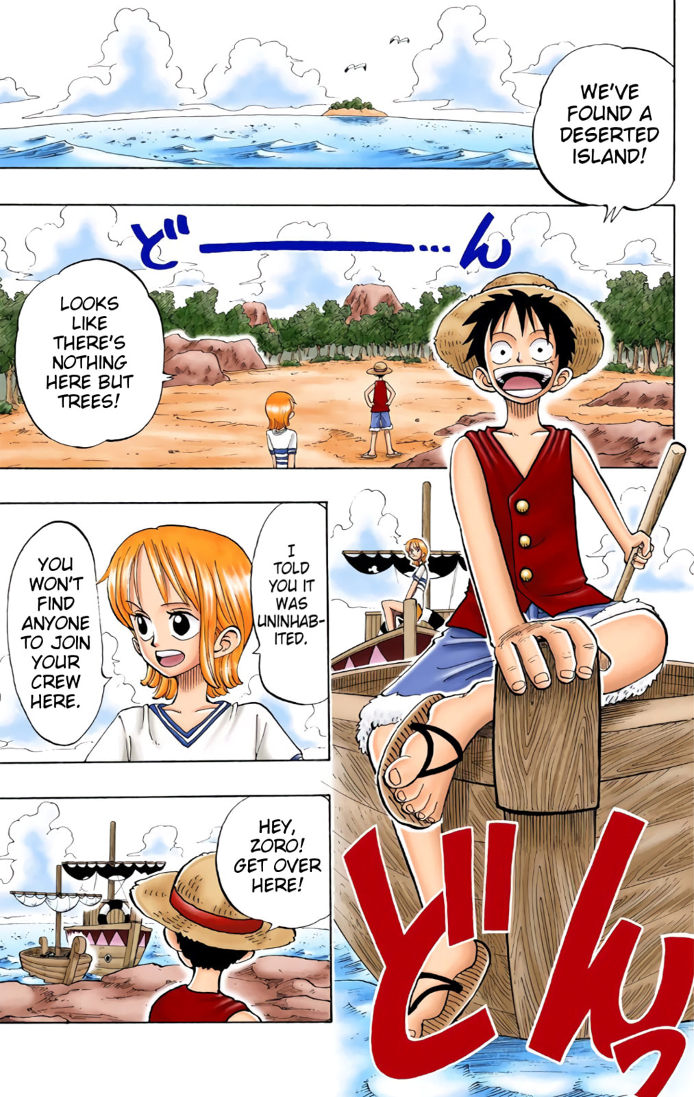 Read One Piece (Colored) chapter 22 image 4 on Lezhin