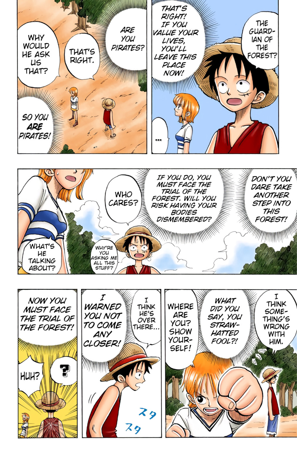 Read One Piece (Colored) chapter 22 image 7 on Lezhin