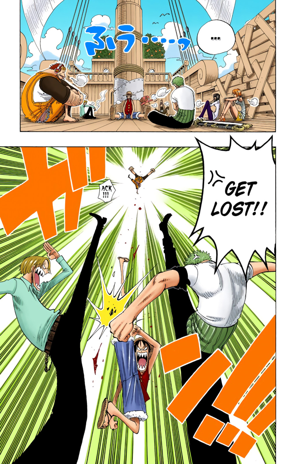 Read One Piece (Colored) chapter 221 image 16 on Lezhin