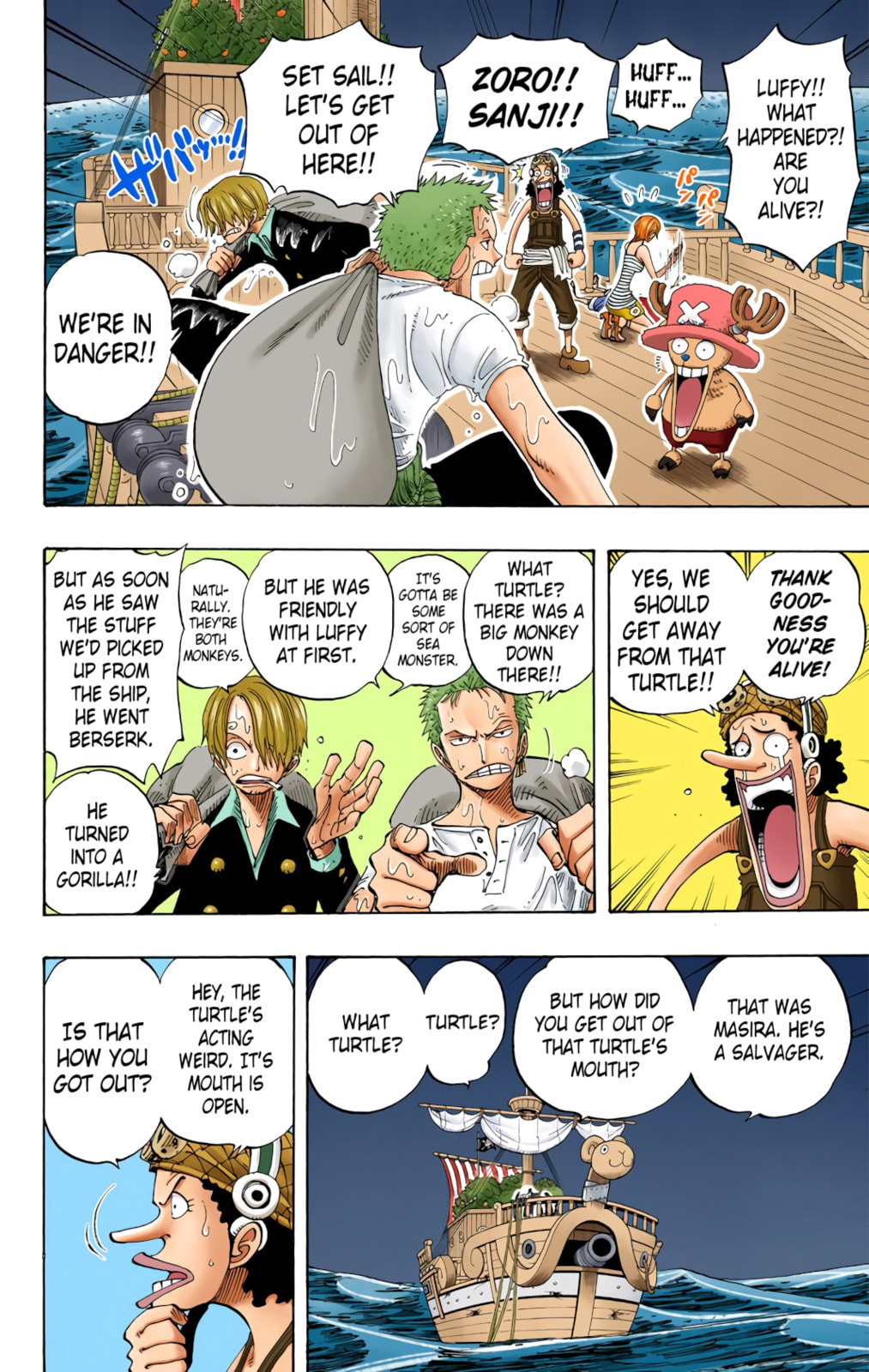 Read One Piece (Colored) chapter 221 image 8 on Lezhin