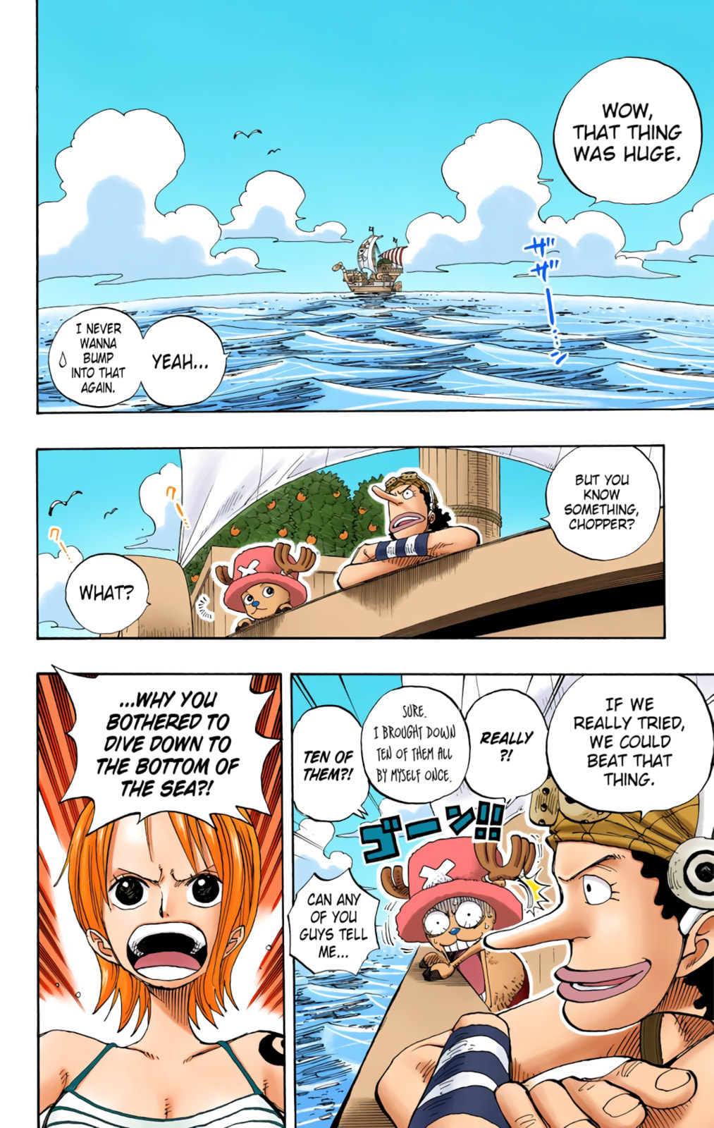 Read One Piece (Colored) chapter 222 image 1 on Lezhin