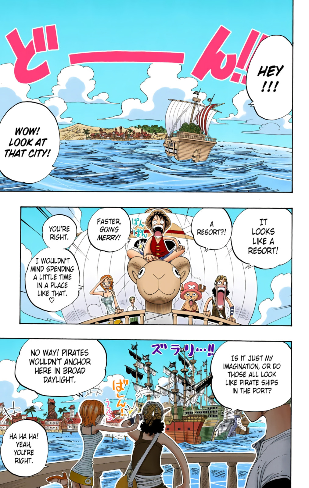 Read One Piece (Colored) chapter 222 image 10 on Lezhin