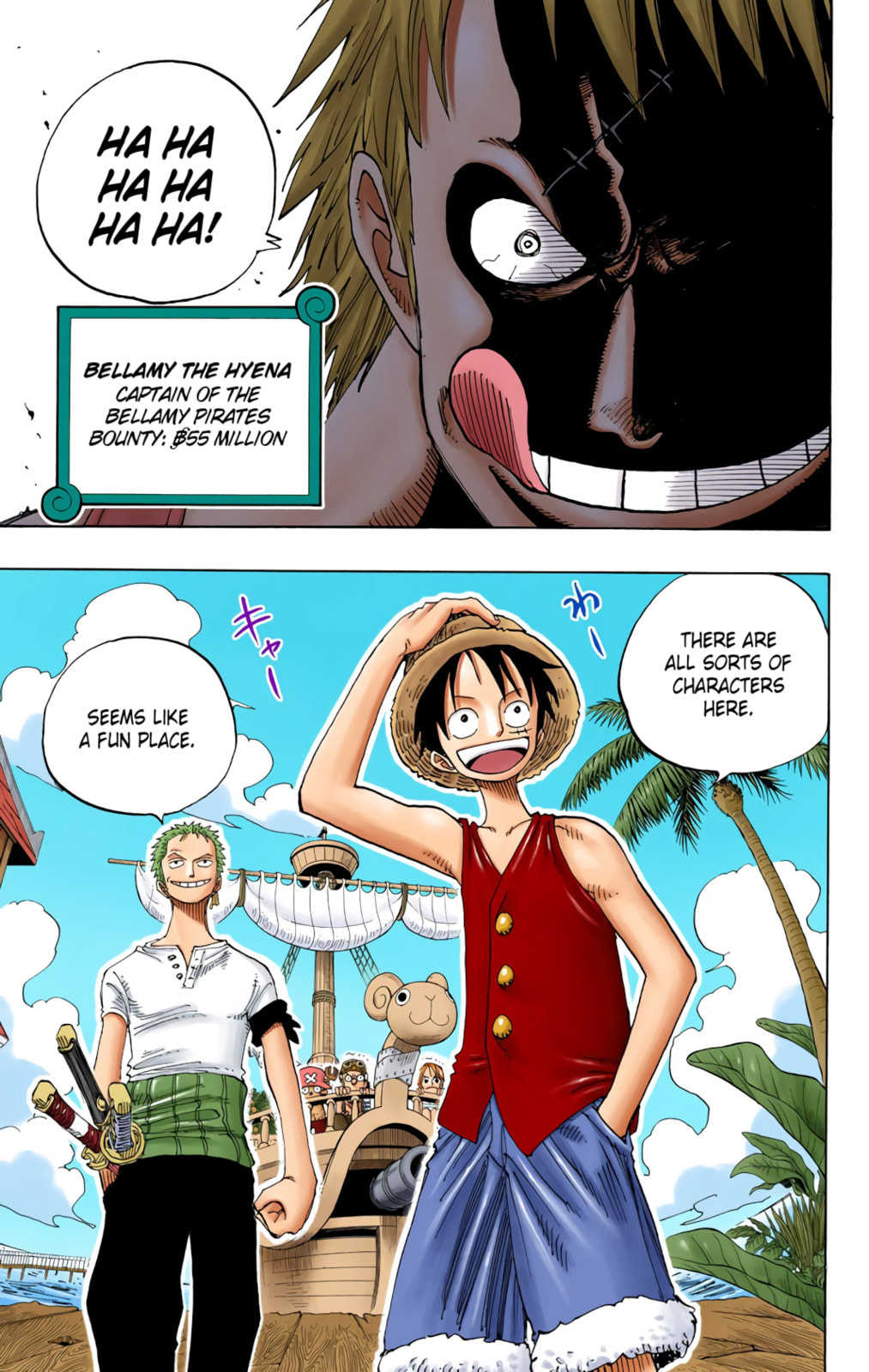 Read One Piece (Colored) chapter 222 image 18 on Lezhin