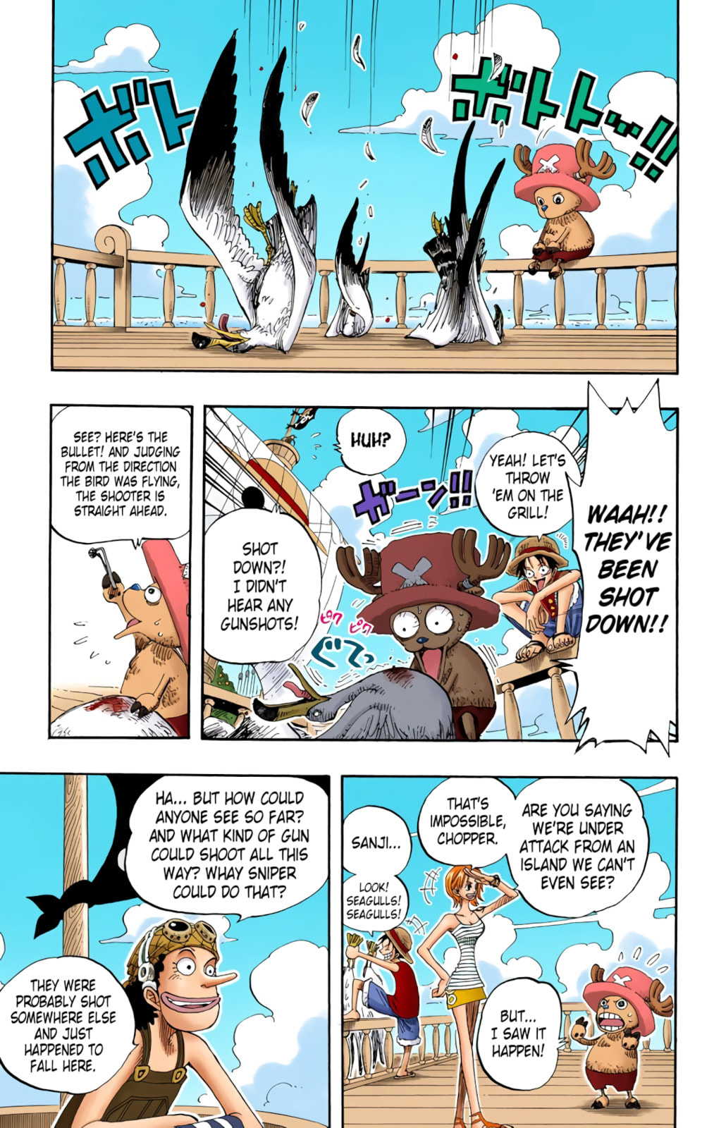 Read One Piece (Colored) chapter 222 image 8 on Lezhin