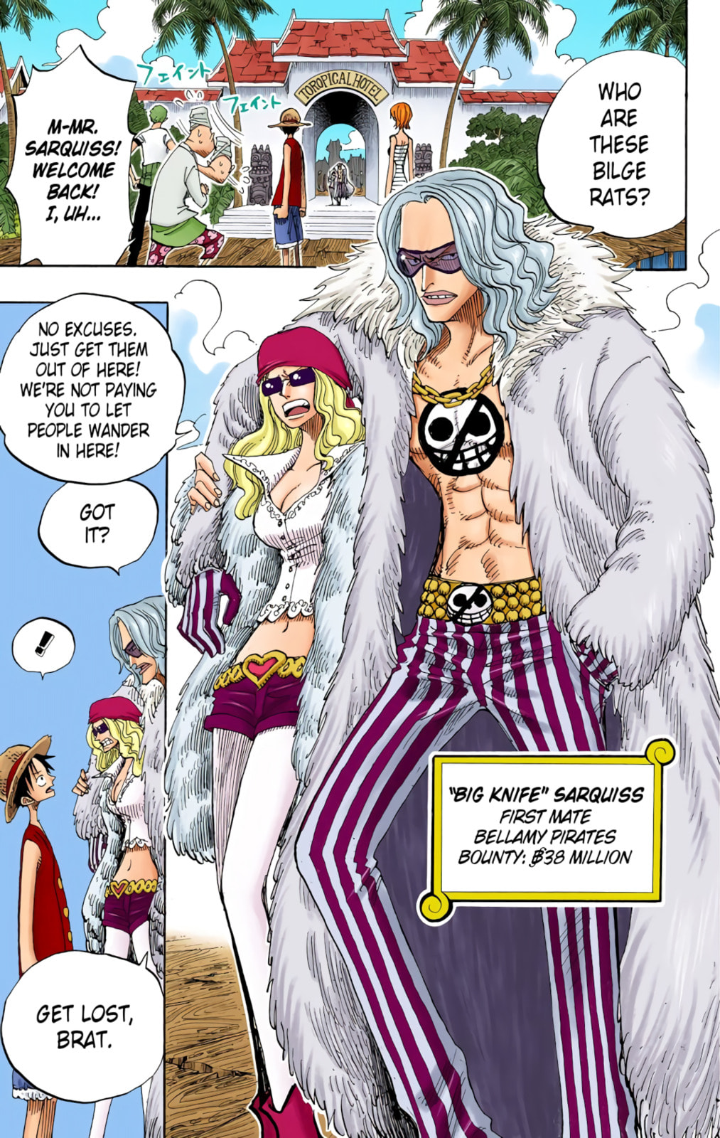 Read One Piece (Colored) chapter 223 image 10 on Lezhin