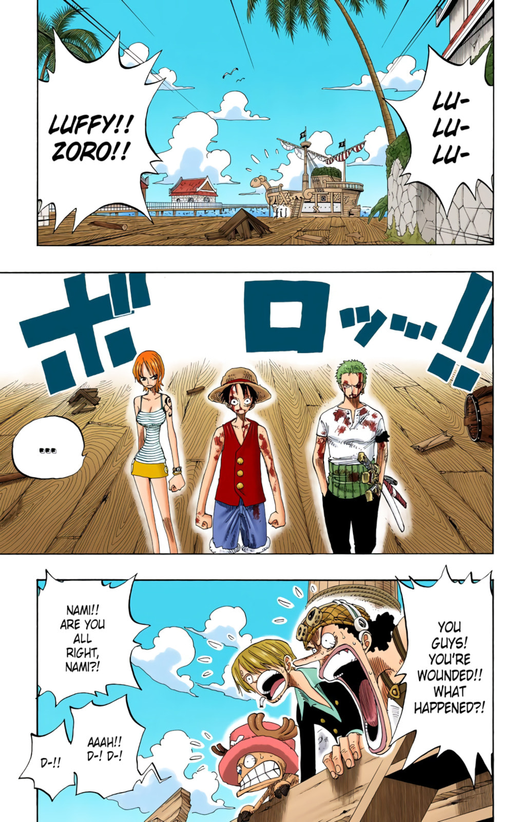 Read One Piece (Colored) chapter 226 image 2 on Lezhin