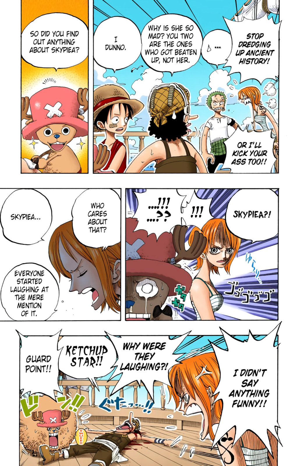 Read One Piece (Colored) chapter 226 image 4 on Lezhin