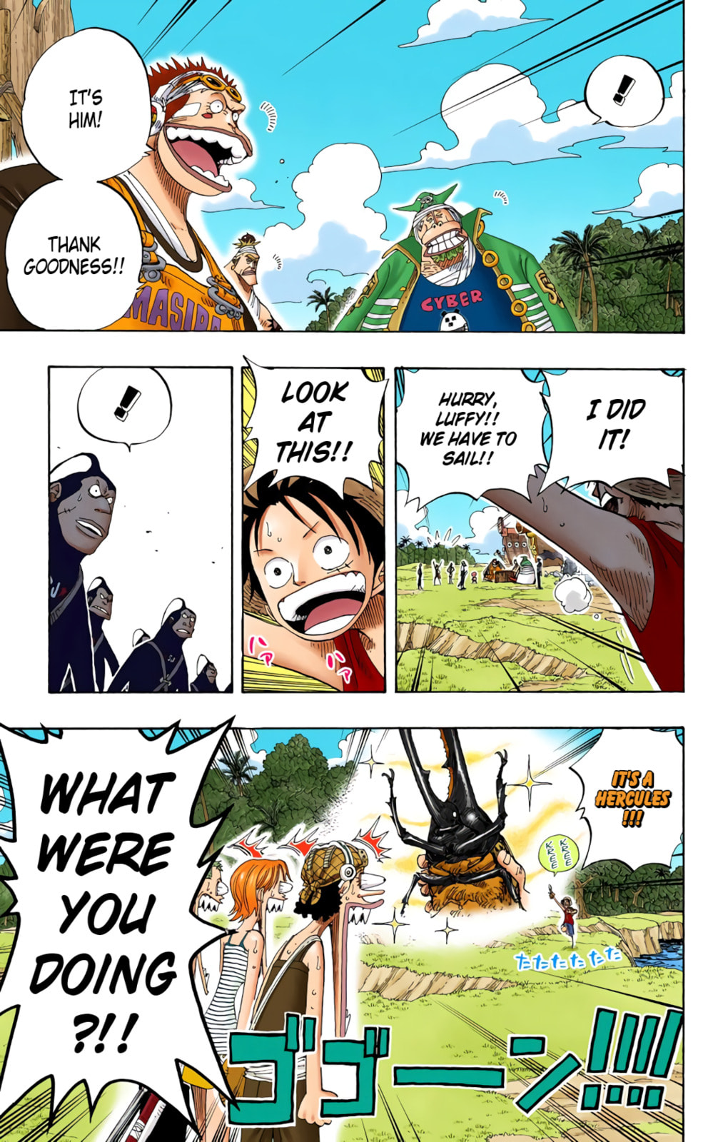 Read One Piece (Colored) chapter 235 image 2 on Lezhin