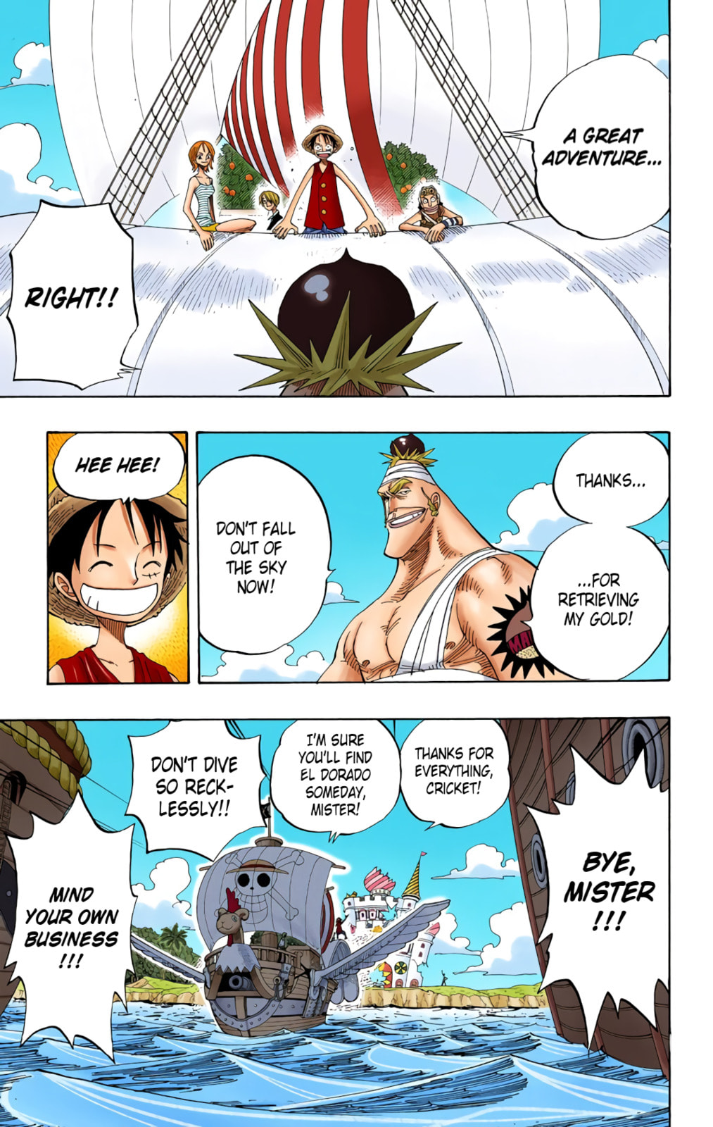 Read One Piece (Colored) chapter 235 image 8 on Lezhin