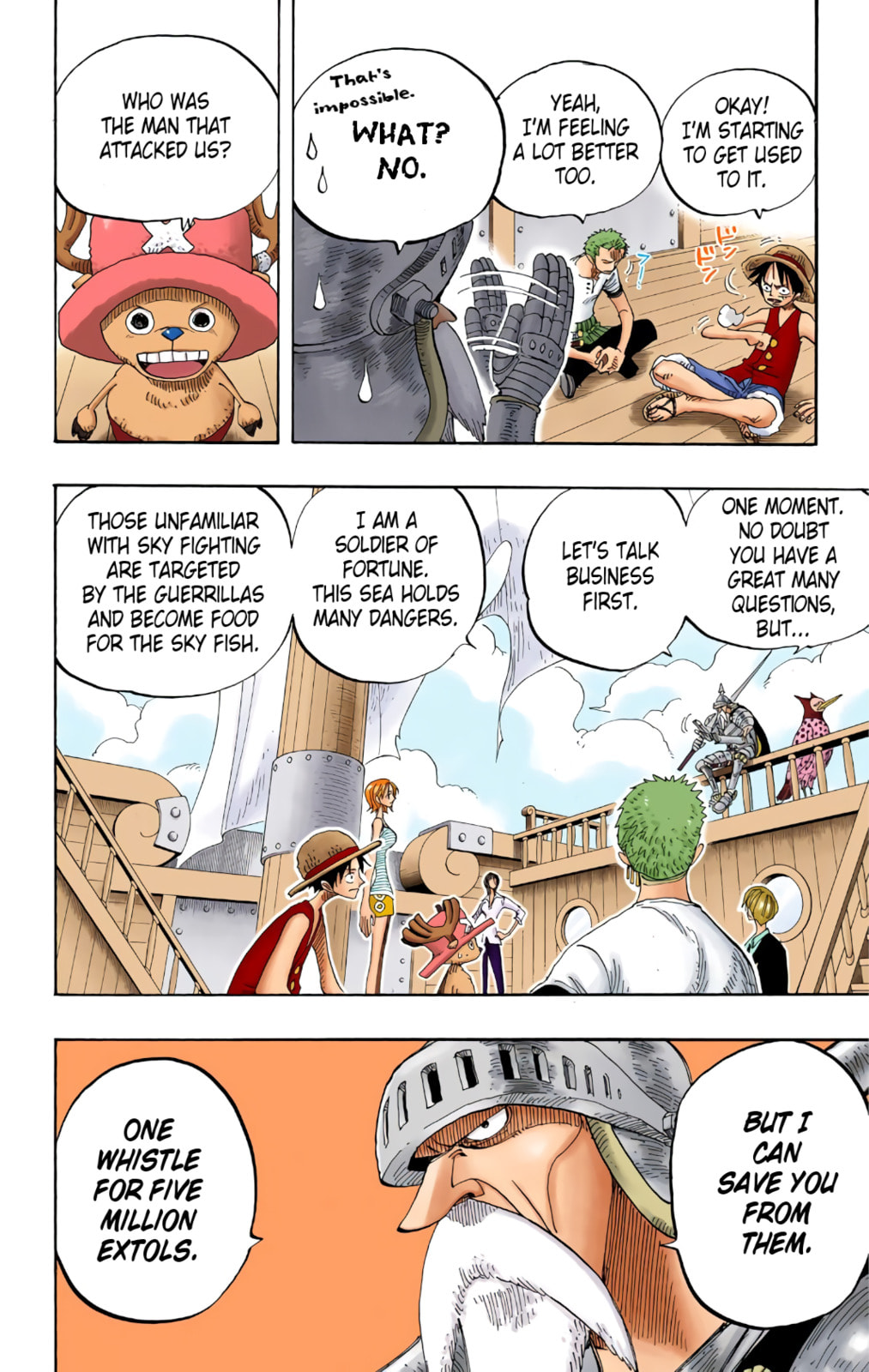 Read One Piece (Colored) chapter 238 image 3 on Lezhin