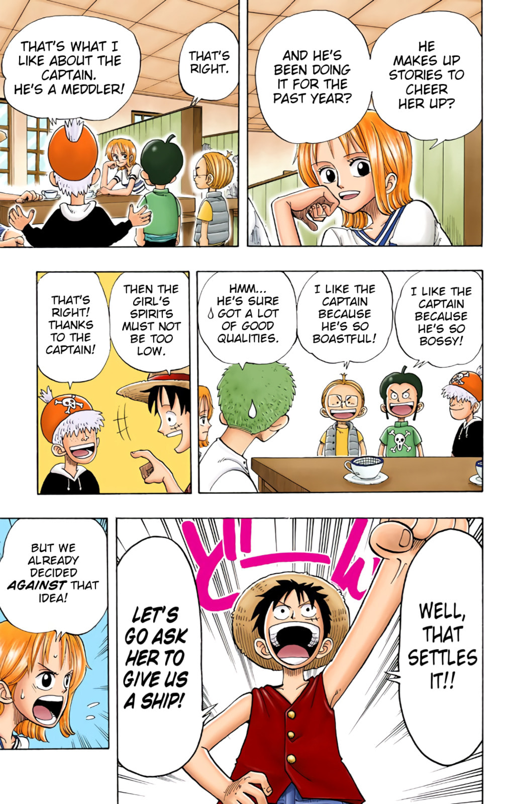 Read One Piece (Colored) chapter 24 image 9 on Lezhin