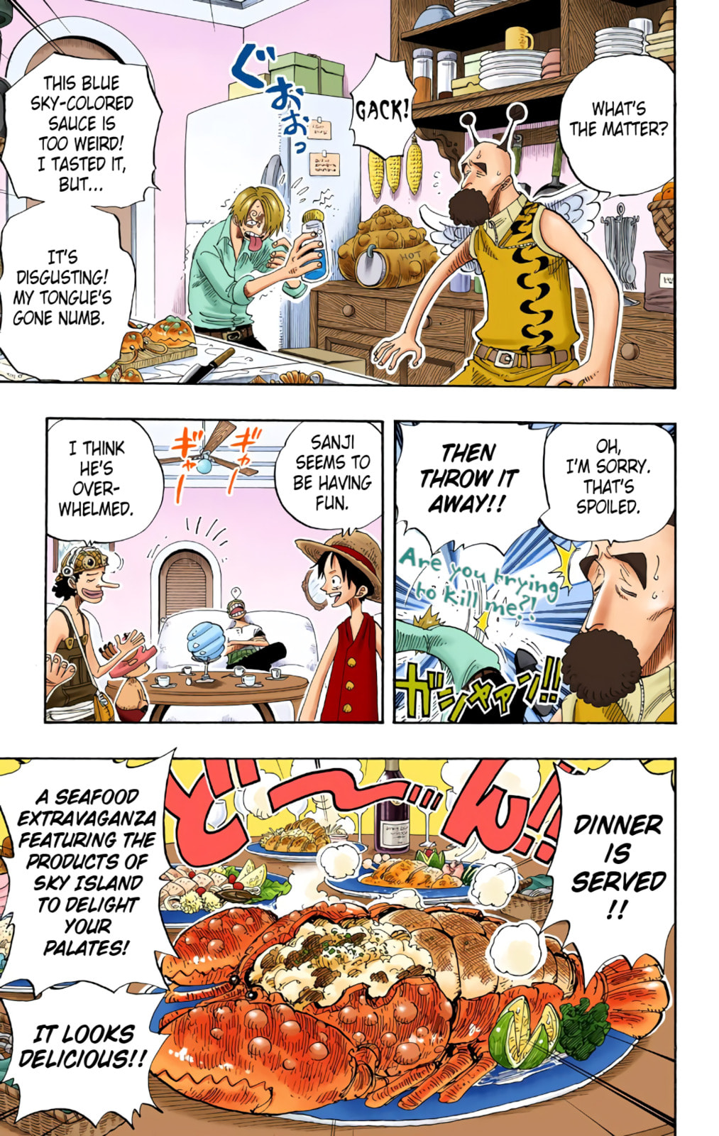 Read One Piece (Colored) chapter 240 image 14 on Lezhin