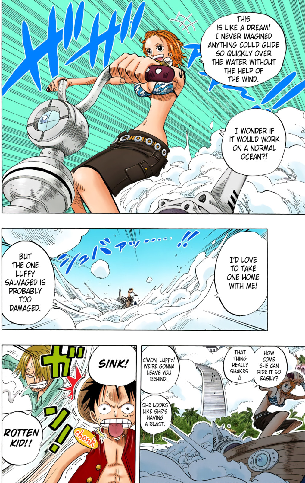 Read One Piece (Colored) chapter 240 image 5 on Lezhin