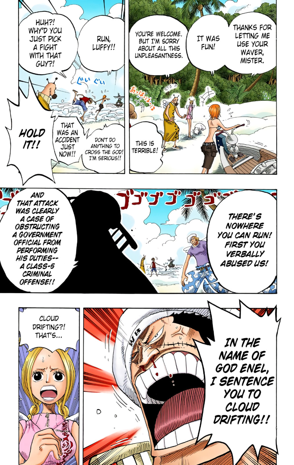 Read One Piece (Colored) chapter 242 image 8 on Lezhin