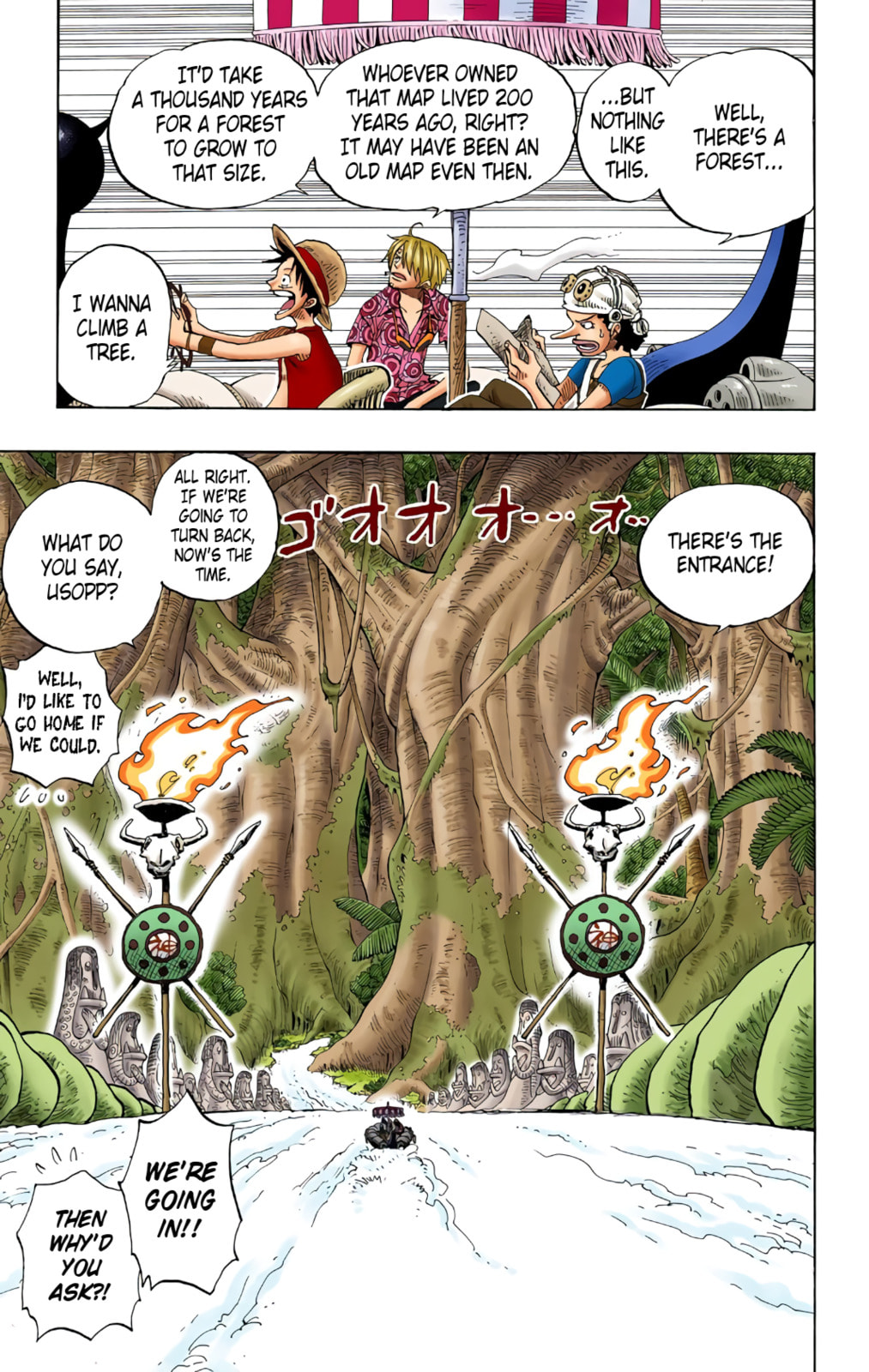 Read One Piece (Colored) chapter 245 image 2 on Lezhin