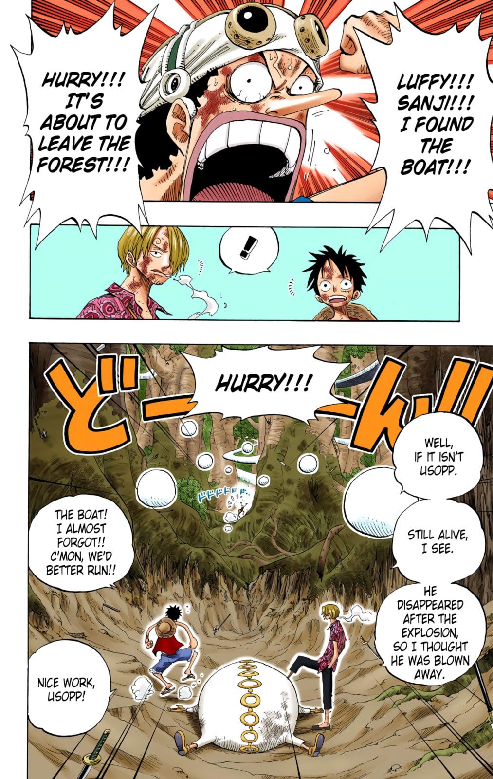 Read One Piece (Colored) chapter 251 image 3 on Lezhin