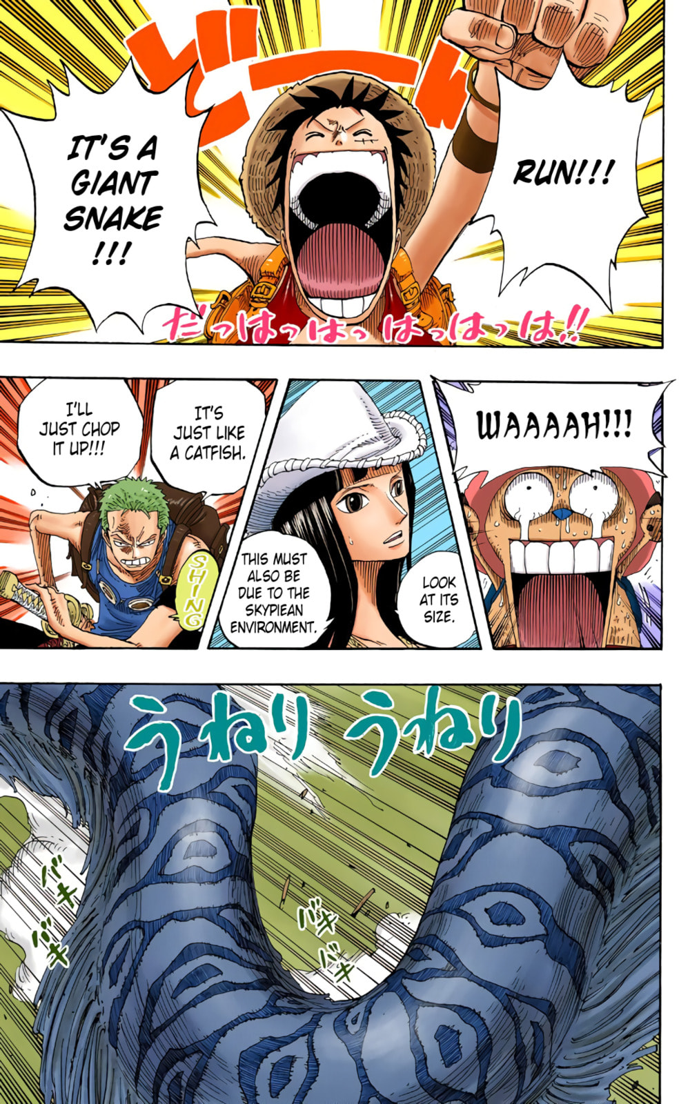 Read One Piece (Colored) chapter 255 image 12 on Lezhin