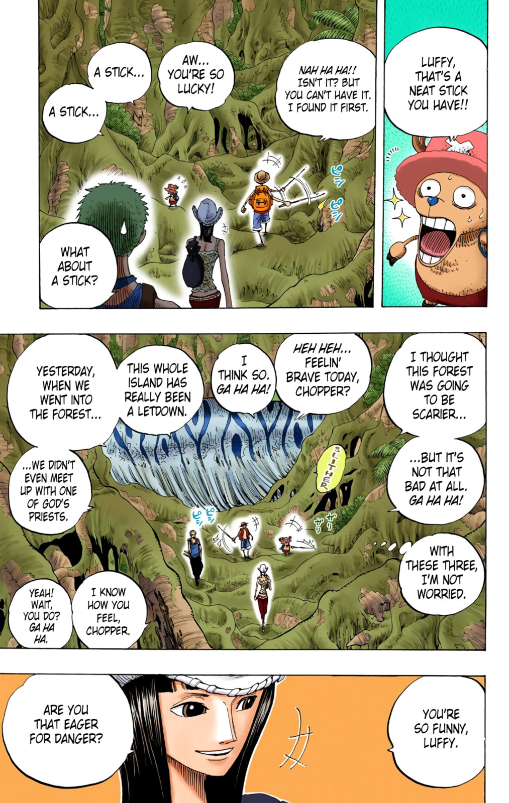 Read One Piece (Colored) chapter 255 image 2 on Lezhin