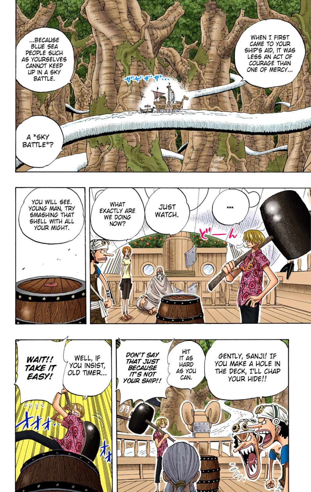 Read One Piece (Colored) chapter 257 image 1 on Lezhin