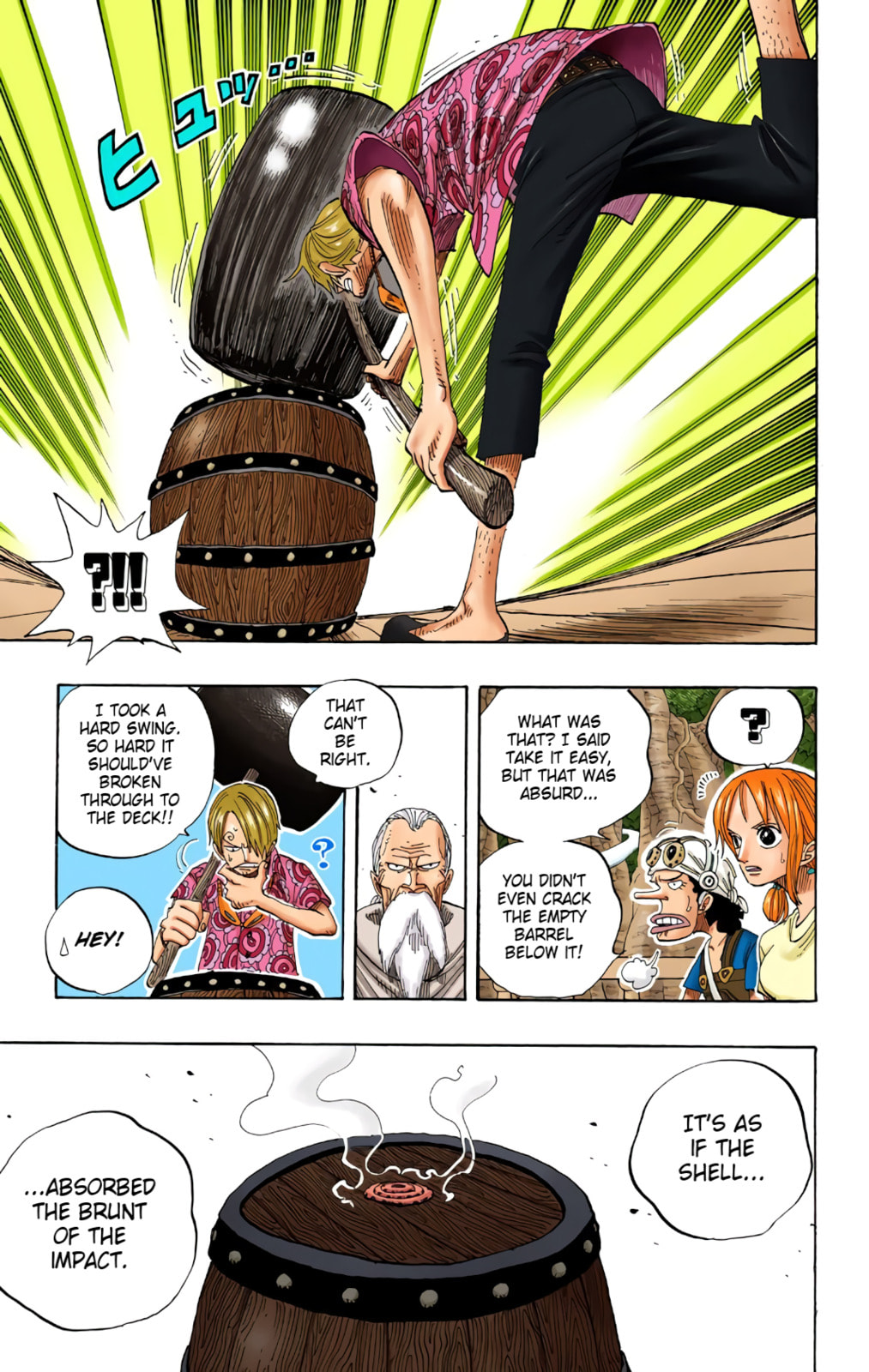Read One Piece (Colored) chapter 257 image 2 on Lezhin