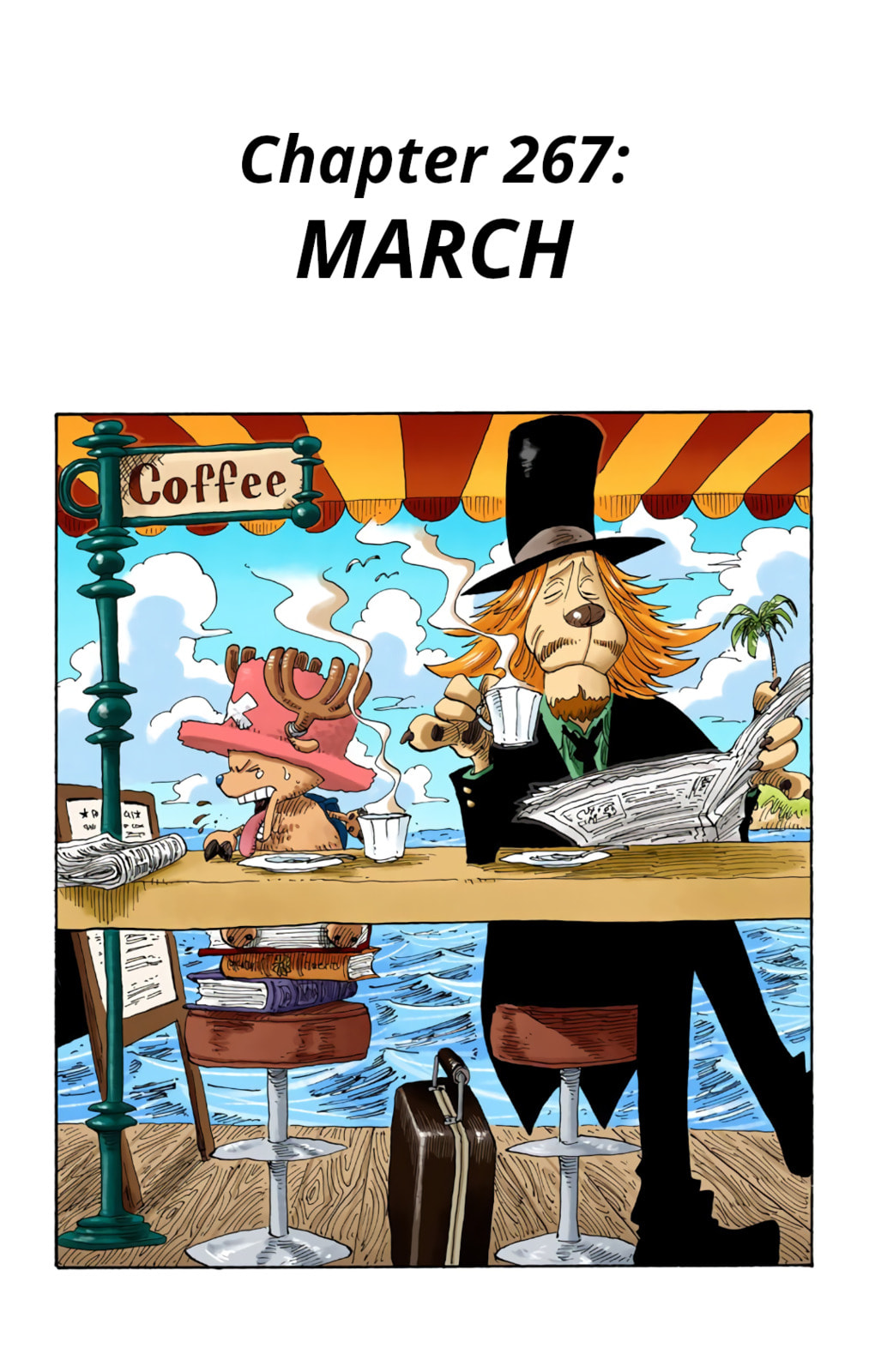 Read One Piece (Colored) chapter 267 image 0 on Lezhin