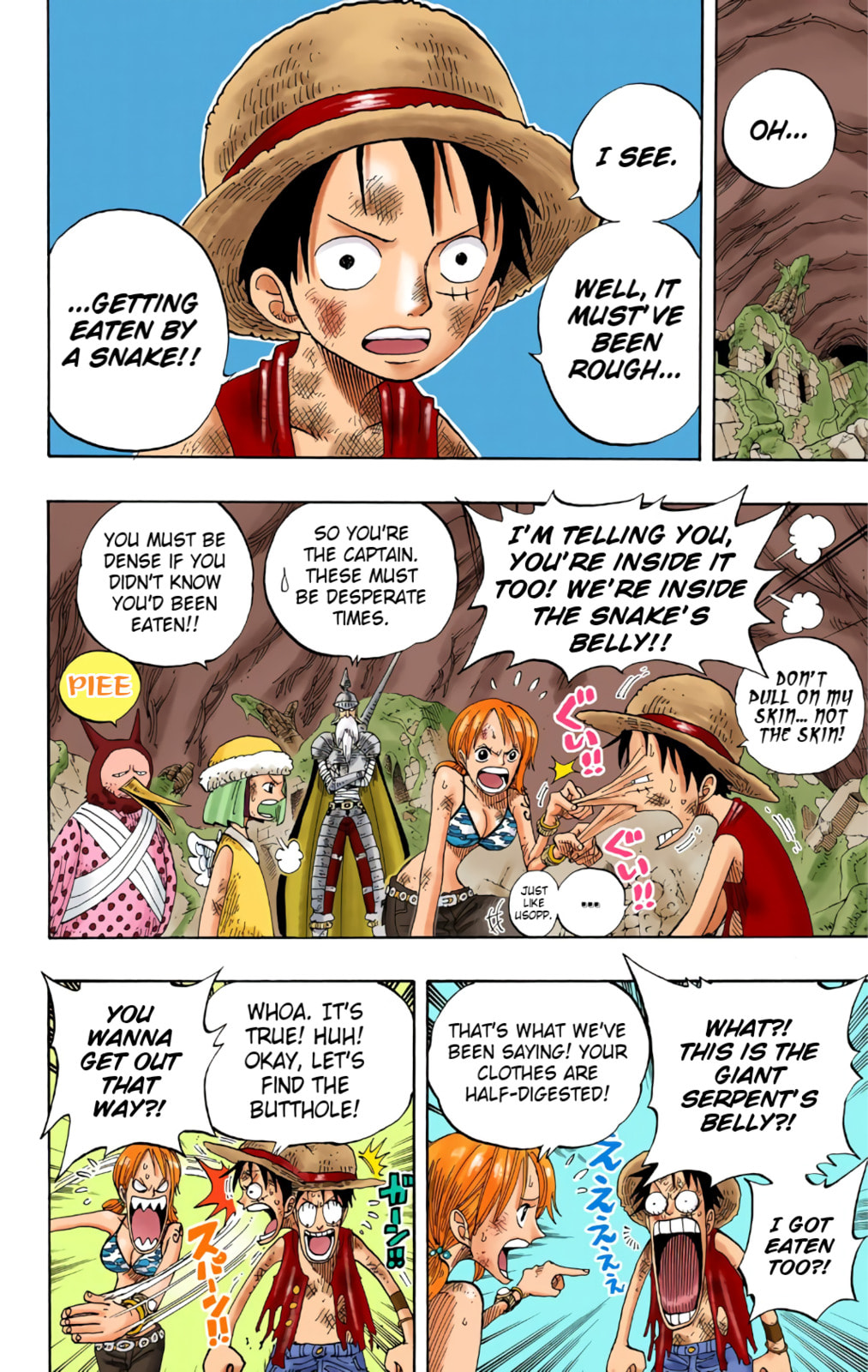 Read One Piece (Colored) chapter 271 image 1 on Lezhin