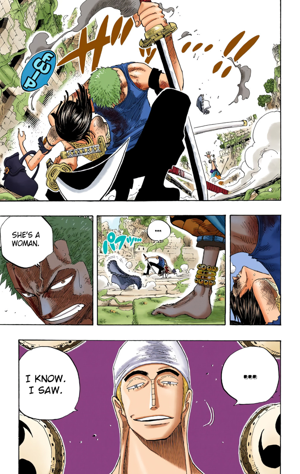Read One Piece (Colored) chapter 275 image 2 on Lezhin