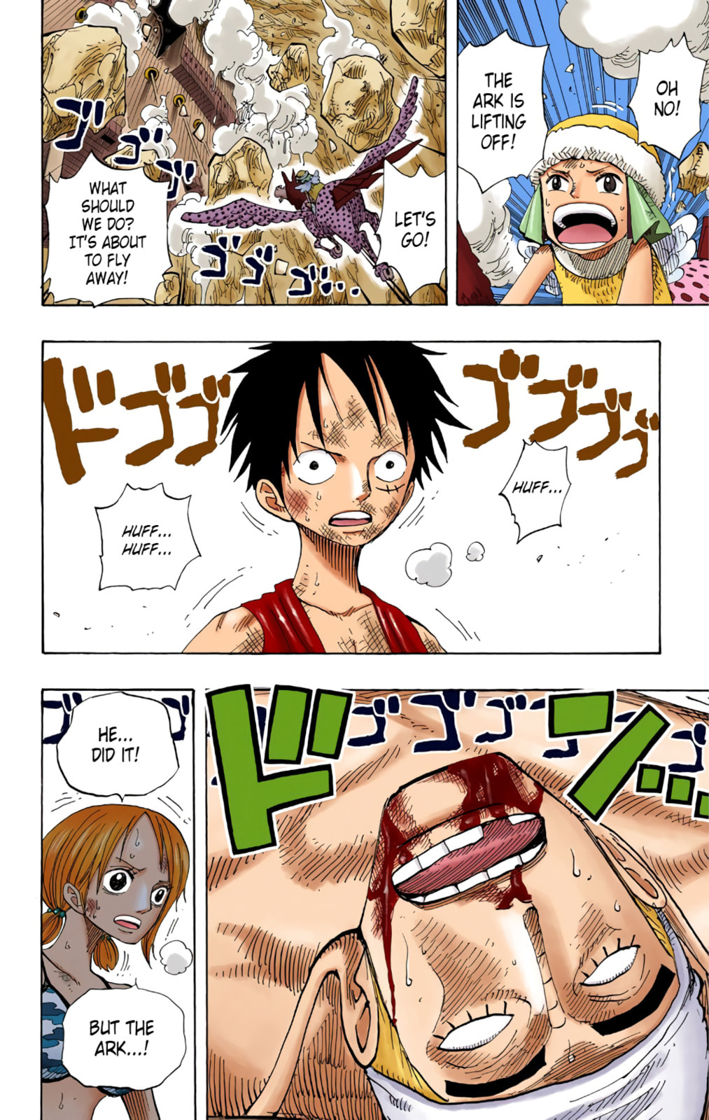 Read One Piece (Colored) chapter 282 image 3 on Lezhin