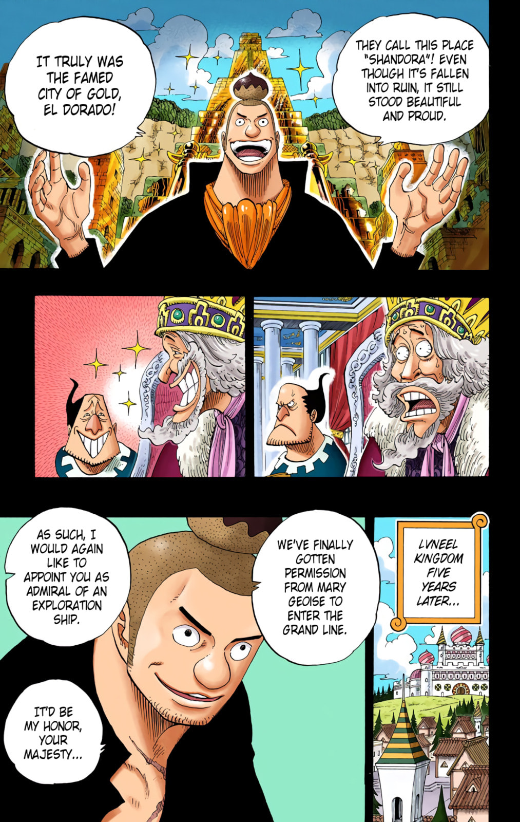 Read One Piece (Colored) chapter 292 image 2 on Lezhin