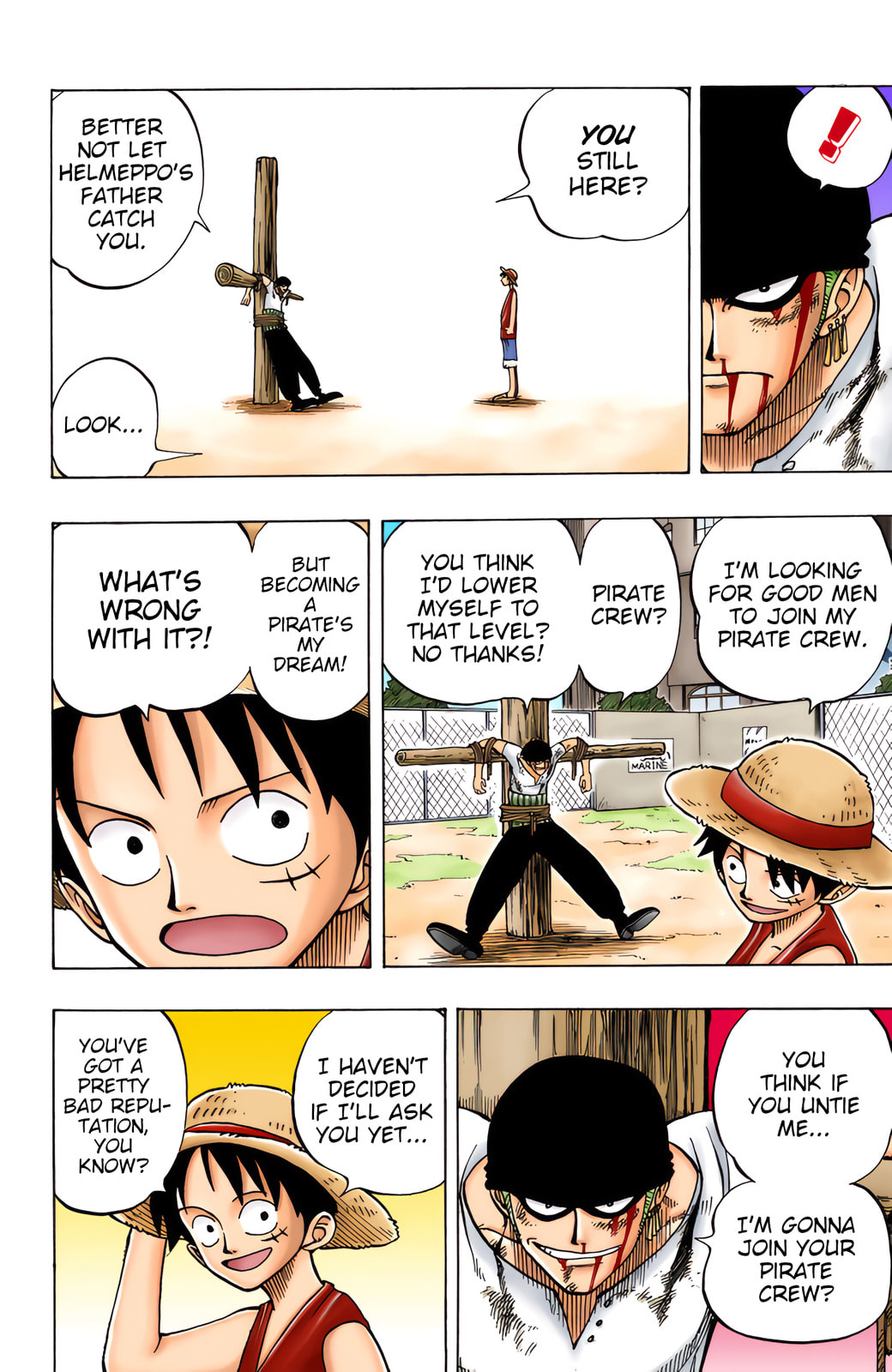 Read One Piece (Colored) chapter 3 image 15 on Lezhin