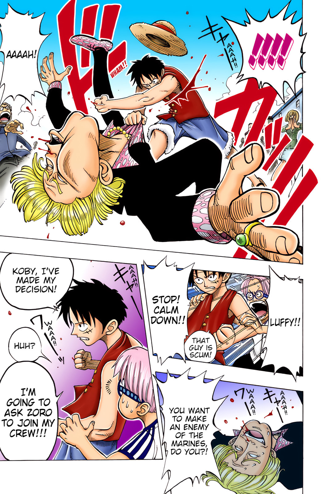 Read One Piece (Colored) chapter 3 image 20 on Lezhin