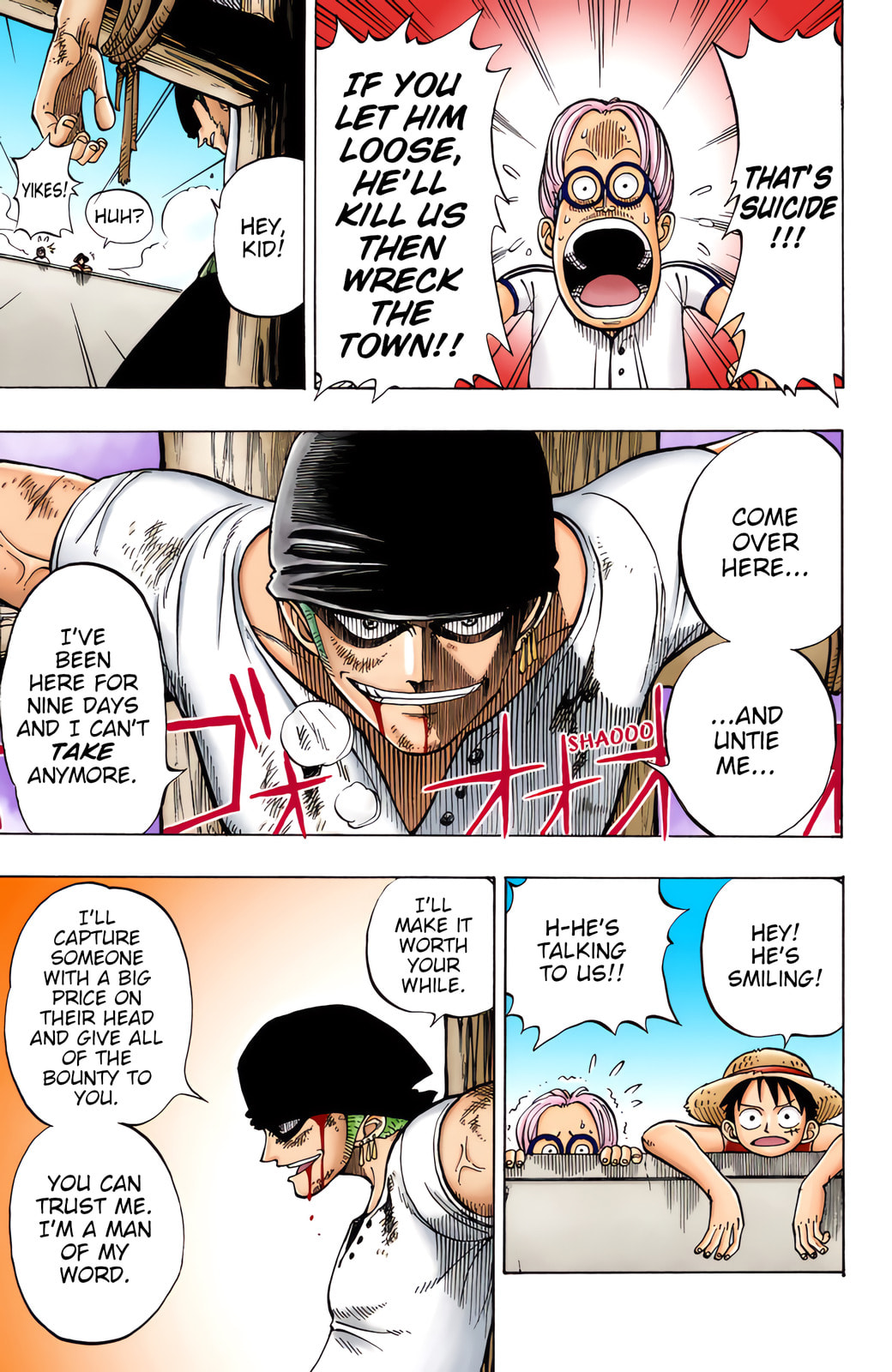 Read One Piece (Colored) chapter 3 image 8 on Lezhin