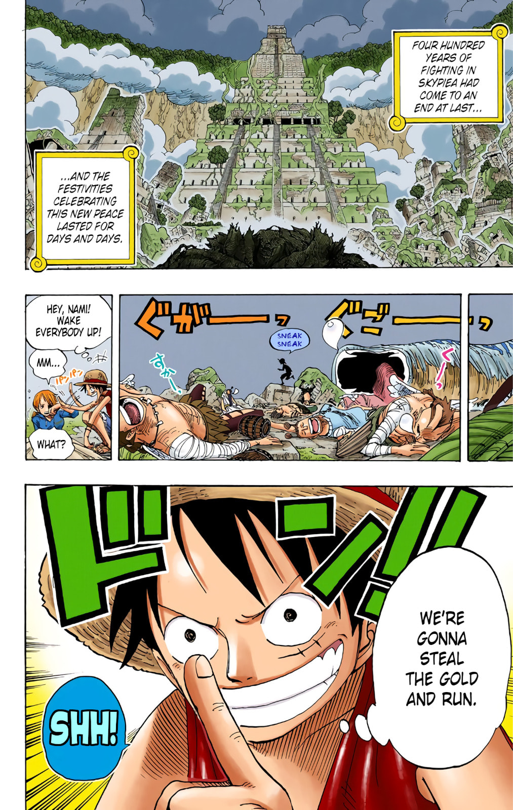 Read One Piece (Colored) chapter 301 image 1 on Lezhin