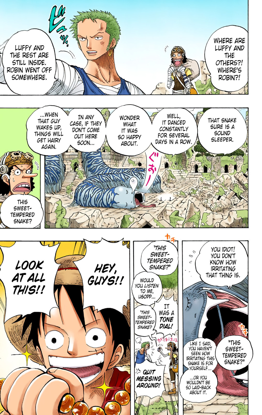 Read One Piece (Colored) chapter 301 image 6 on Lezhin