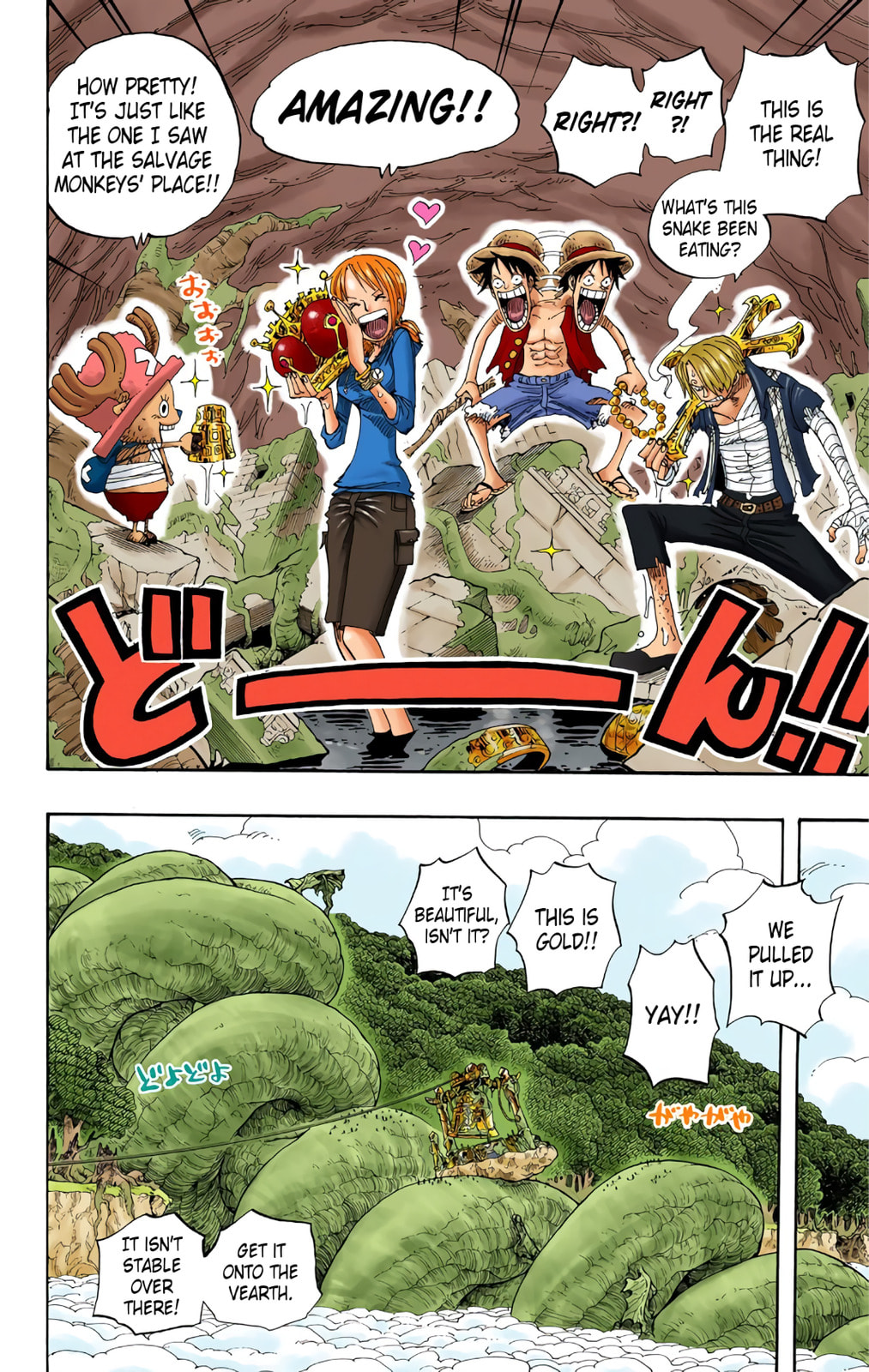 Read One Piece (Colored) chapter 301 image 7 on Lezhin