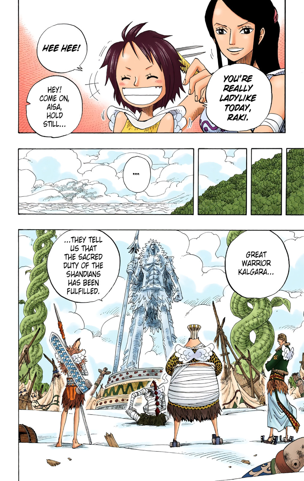 Read One Piece (Colored) chapter 302 image 3 on Lezhin