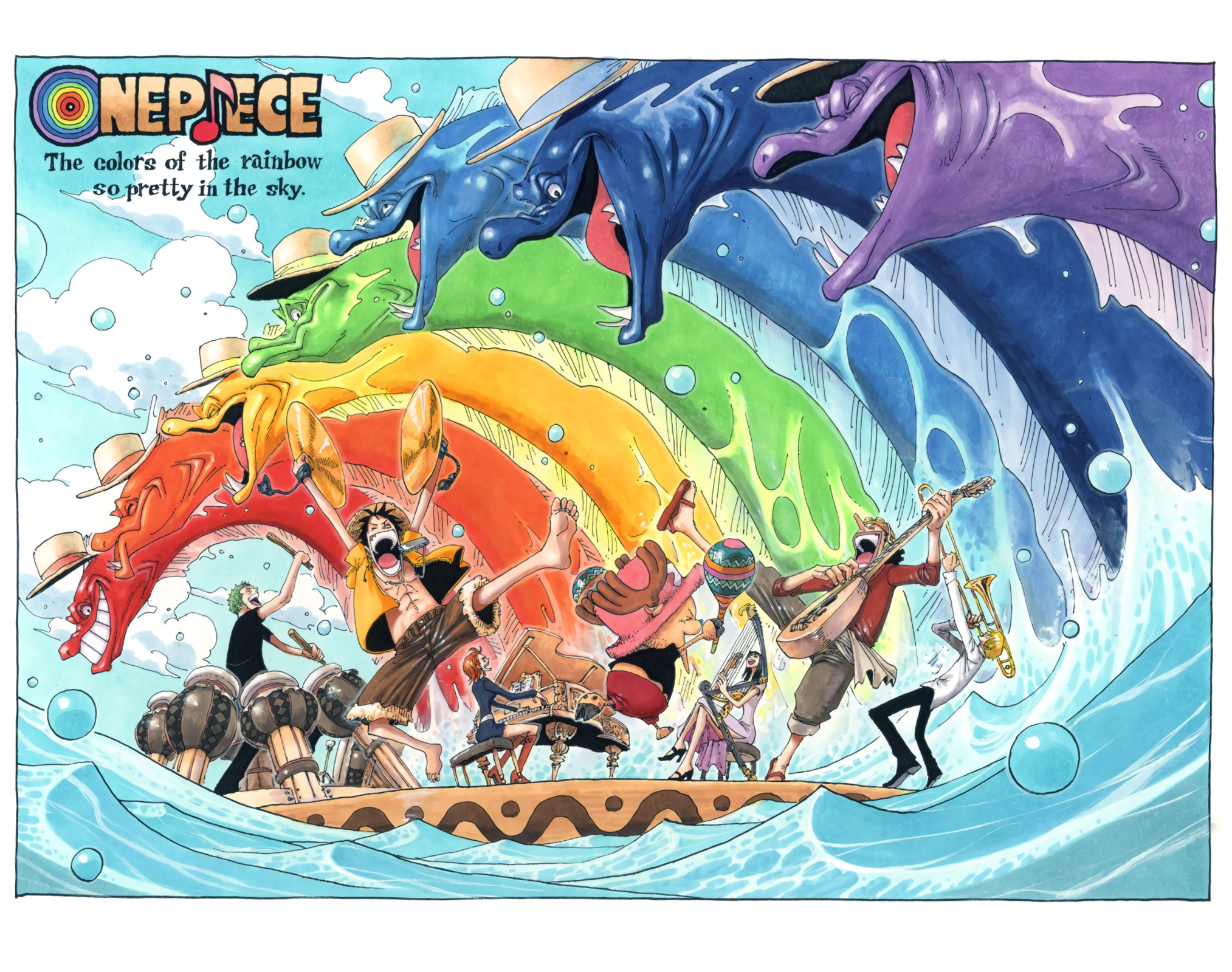 Read One Piece (Colored) chapter 303.5 image 1 on Lezhin