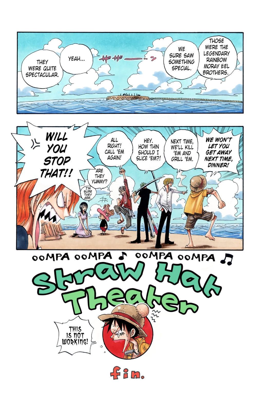 Read One Piece (Colored) chapter 303.5 image 2 on Lezhin