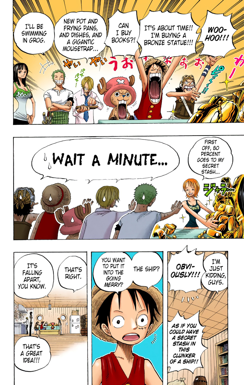 Read One Piece (Colored) chapter 303 image 15 on Lezhin